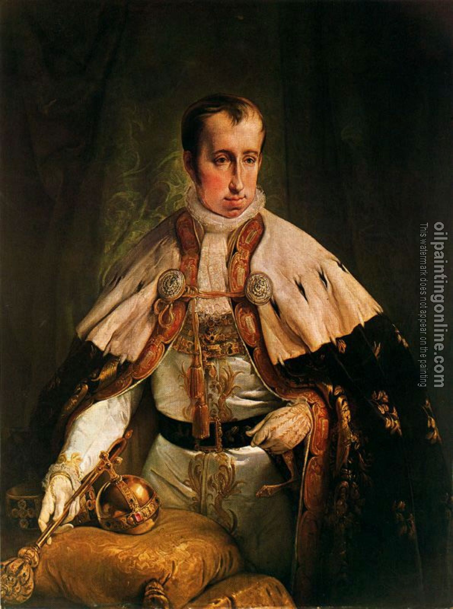 Francesco Hayez - Portrait of the Emperor Ferdinand I of Austria